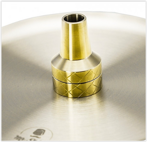 MR SHISHA MINI KHALIFA GOLD (PRECIO INCLUYE BASE)