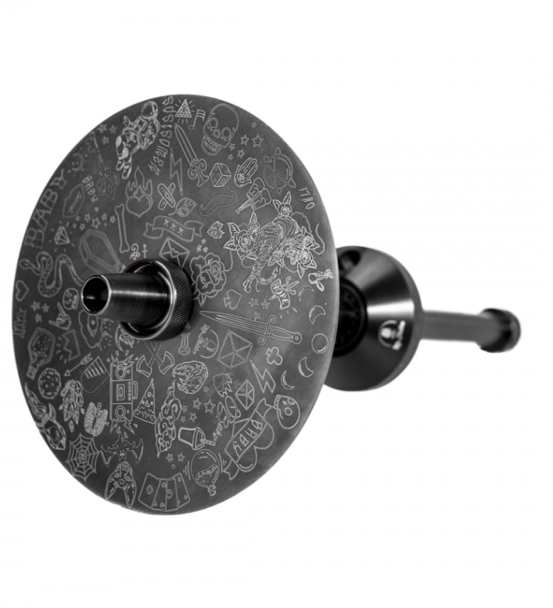 CACHIMBA MR SHISHA BABY BLACK INOX