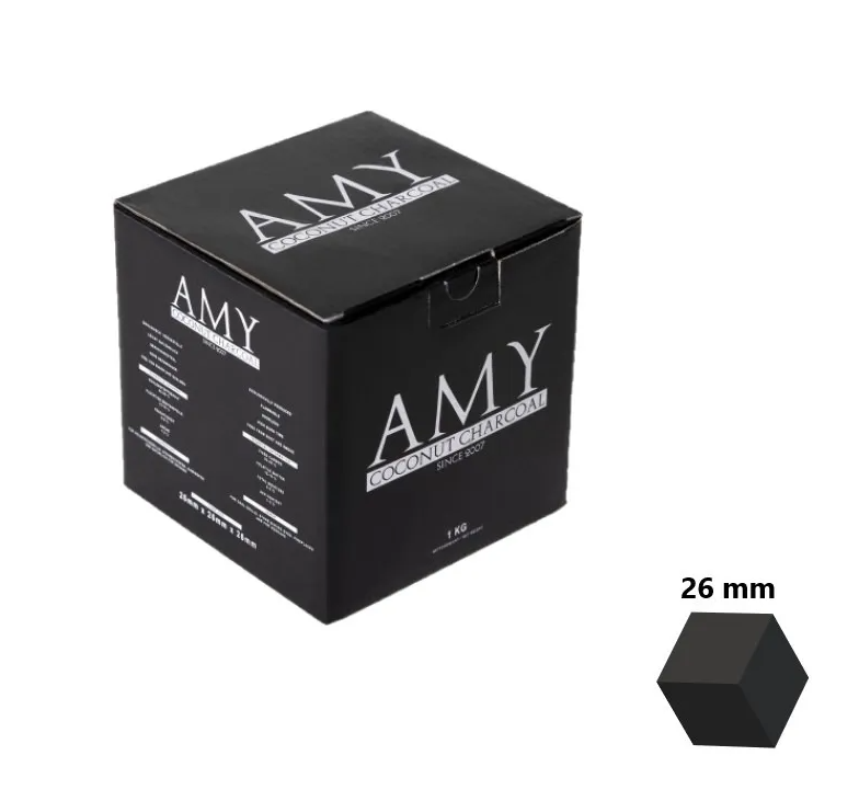 Amy gold coconut charcoal 1kg