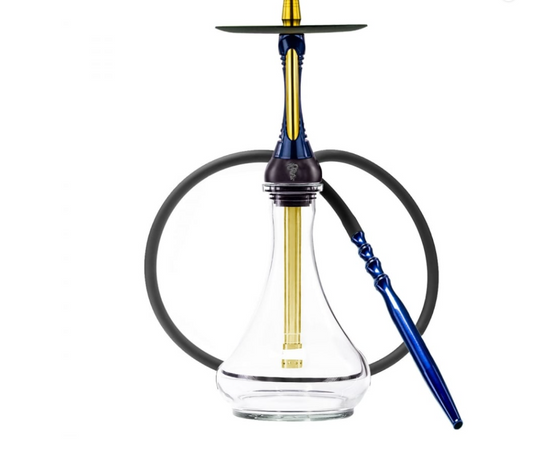 CACHIMBA ALPHA HOOKAH MODEL S DARK BLUE