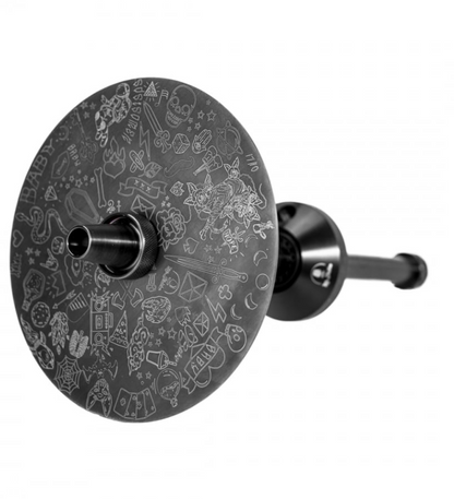 CACHIMBA MR SHISHA BABY BLACK INOX