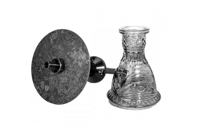 CACHIMBA MR SHISHA BABY BLACK INOX